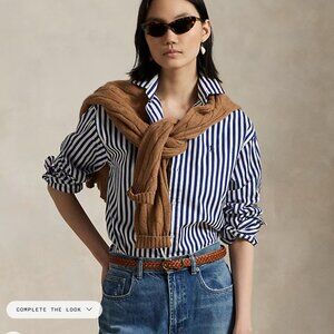 Ralph Lauren Relaxed Fit Cotton Shirt, M, NWT